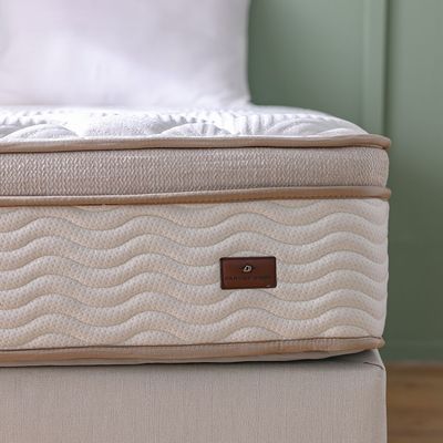 Ortho High Resilience Foam 7-Zone Latex Pocket Spring King Mattress - White - 180x200x30 - With 15-Year Warranty