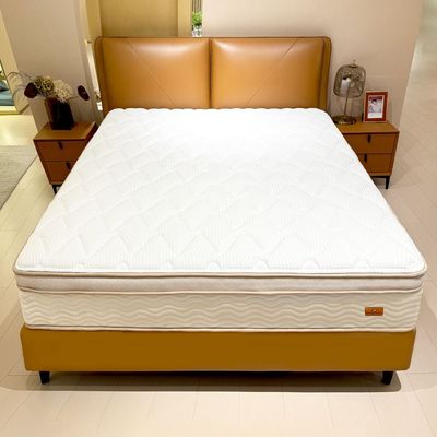 Ortho High Resilience Foam 7 Zone Latex Pocket Spring Super King Mattress - 200x200x30 - With 15-Year Warranty