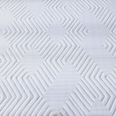 Heatless Reversible 7-Zone Hybrid Gel Memory Foam Single Mattress-White-120x200x25-With 15-Year Warranty