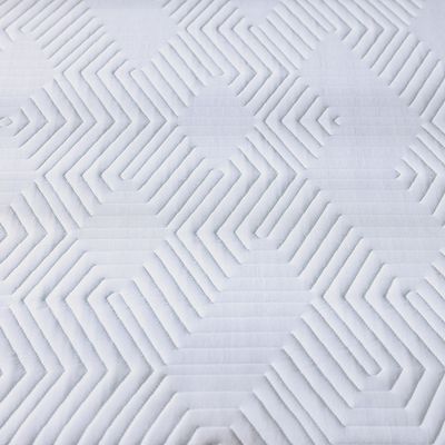 Heatless Reversible 7-Zone Hybrid Gel Memory Foam King Mattress - White - 180x200x25 - With 15-Year Warranty