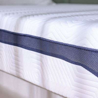 Heatless Reversible 7-Zone Hybrid Gel Memory Foam King Mattress - White - 180x200x25 - With 15-Year Warranty