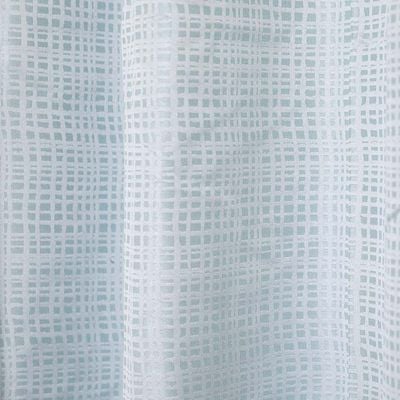 Bliss 2-Piece Checks Jacquard Curtain Set 135X240 Cm - Mint