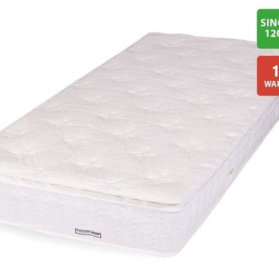 Mattress in a Box Pocket Spring Single Mattress - 120x200x26 cm - With 10-Year Warranty