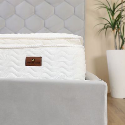 Mattress in a Box Pocket Spring Medium Soft Queen Mattress- 150x200x26 cm - With 10-Year Warranty