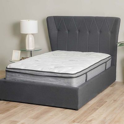 Cloud Gel Memory Foam with Pocket Spring Single Mattress - 90X190X28 cm - With 10-Year Warranty