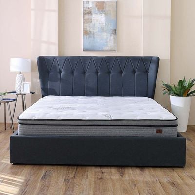 Cloud Gel Memory Foam with Pocket Spring Queen Mattress - 150X200X28 cm - With 10-Year Warranty