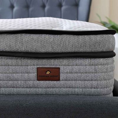 Cloud Gel Memory Foam with Pocket Spring Super King Mattress - 200X200X28 cm - With 10-Year Warranty