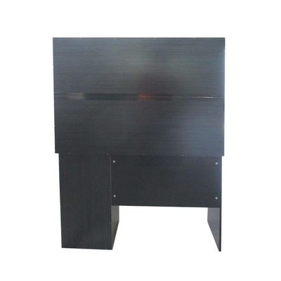 Roi Study Table with Hutch - Black