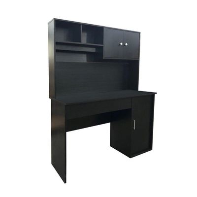 Roi Study Table with Hutch - Black