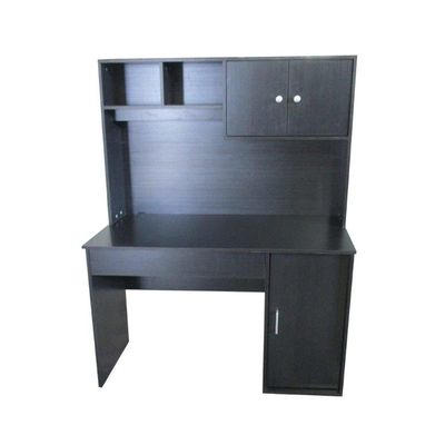 Roi Study Table with Hutch - Black