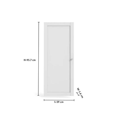 Sanyun Wooden Door for Modular Bookcase - White