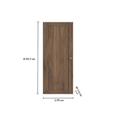 Sanyun Wooden Door for Modular Bookcase - Walnut