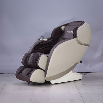 Cimarro Leatherette  Massage Chair 12 Auto modes/2D mechanism - Beige / Brown