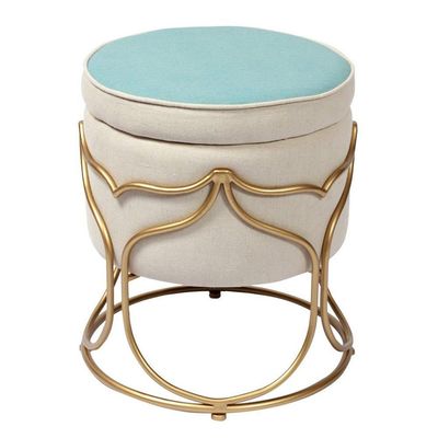 Tyene Storage Ottoman - Lavender