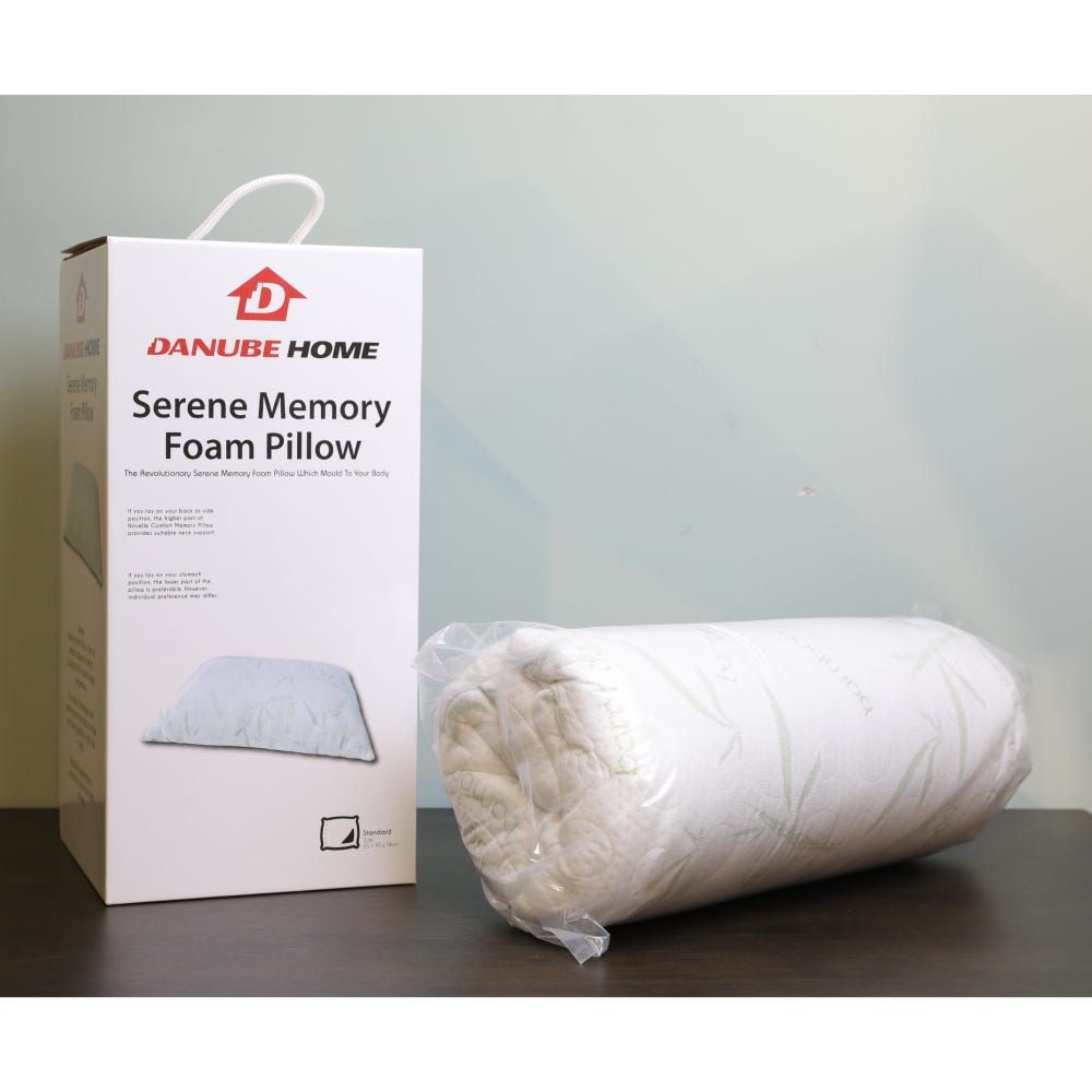 Serene best sale foam pillow