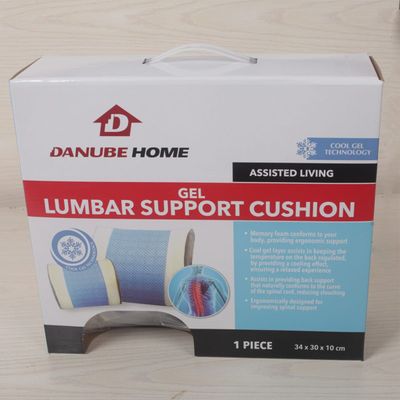 Gel Lumbar Pillow - 34X30X12 cm