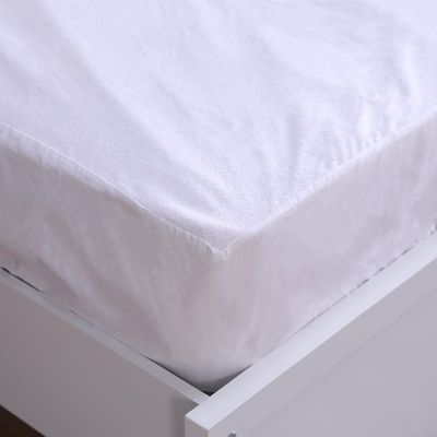 Terry Mattress Protector King : 180X200+30cm Fitted Type