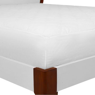 Quilted Mattress Protector Single: 90X200+25cm