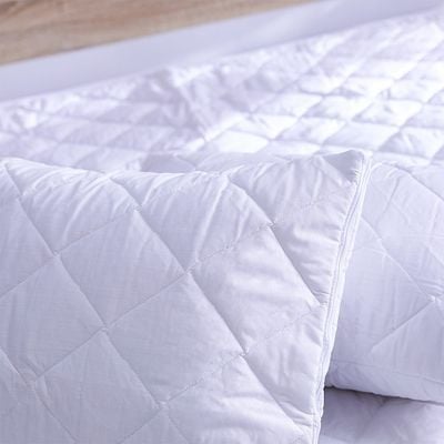 Set Of 2 Quilted Pillow Protector Pillow