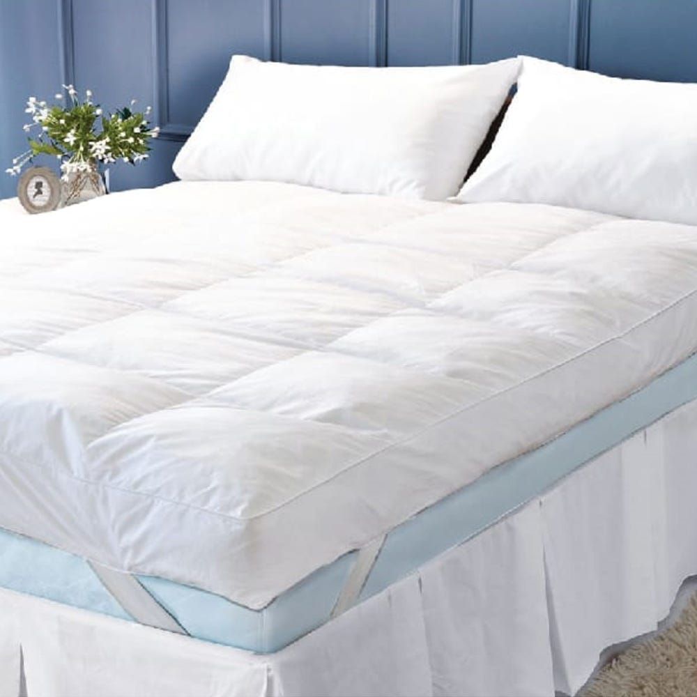 Double on sale bed topper