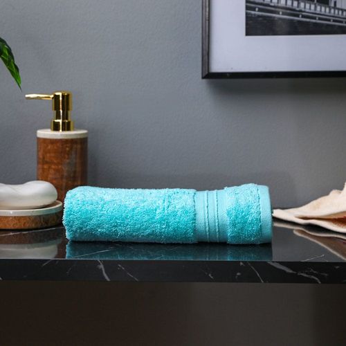 Flossy Hand Towel - 41x76cm Aqua