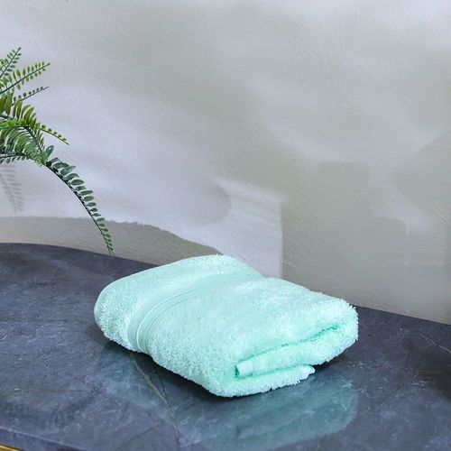 Flossy Hand Towel - 41x76cm Light Green