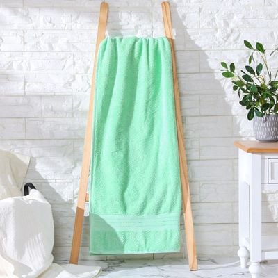 Flossy Bath sheet - 84x165cm Light Green