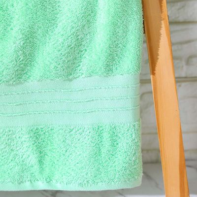 Flossy Bath sheet - 84x165cm Light Green