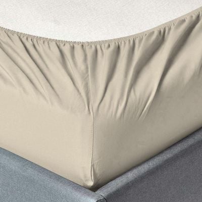 Danube Choice 3-Piece Super King 300 TC Fitted Bedsheet Set - 200x200+30 cm