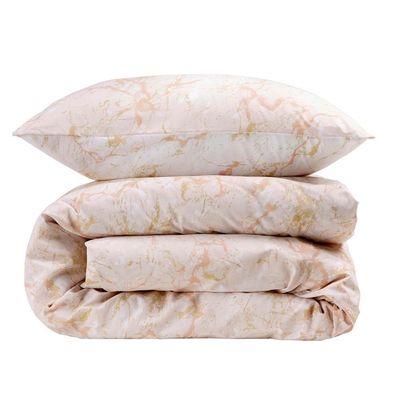 Marble Single Comforter Beige