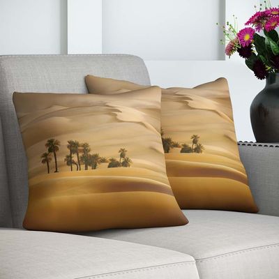Dreamz Cushion 43X43Cm Multi Sand Dunes- Filled Cushion