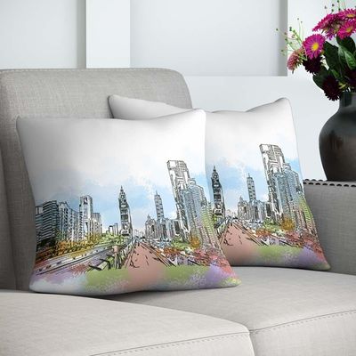 Dreamz Cushion 43X43cm MULTI COSMO LIVING - Filled CUSHION