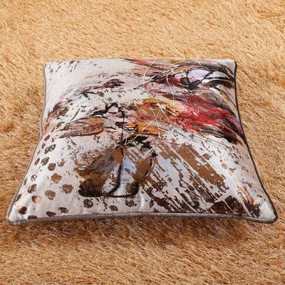 Fantasy Digital + Foil Filled Cushion 45X45 cm Multi Hol-455