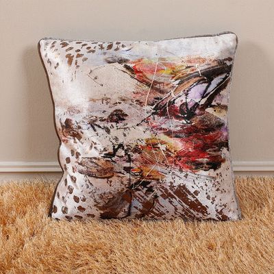 Fantasy Digital + Foil Filled Cushion 45X45 cm Multi Hol-455