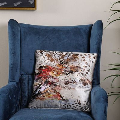 Fantasy Digital + Foil Filled Cushion 45X45 cm Multi Hol-455