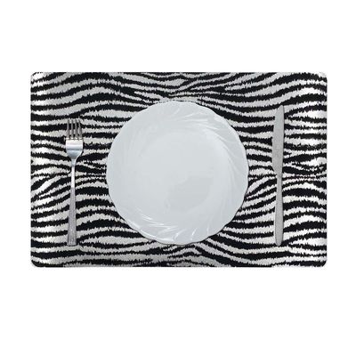 Glamour Exotic Jungle Placemat Silver PFMP-28853B
