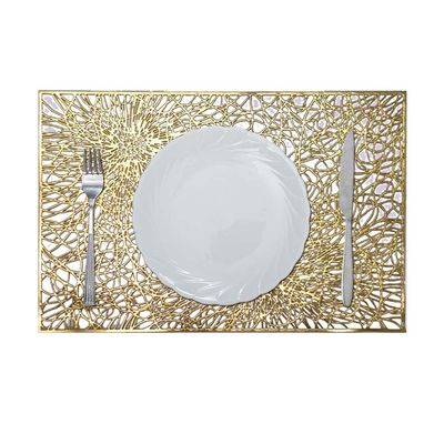 Glamour Laser Cutting Placemat Gold PFM-LC-81946-Gold