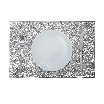 Glamour Laser Cutting Placemat Silver PFM-LC-81946-Silver