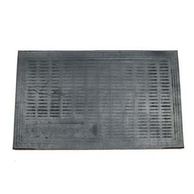 Atlas Home Steel Integrated Door Mat Dark Brown