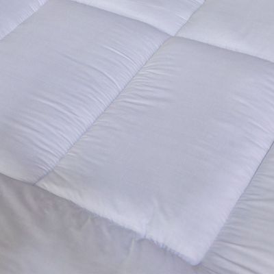 KL Quilted Queen Mattress Protector 150x200 Cm White