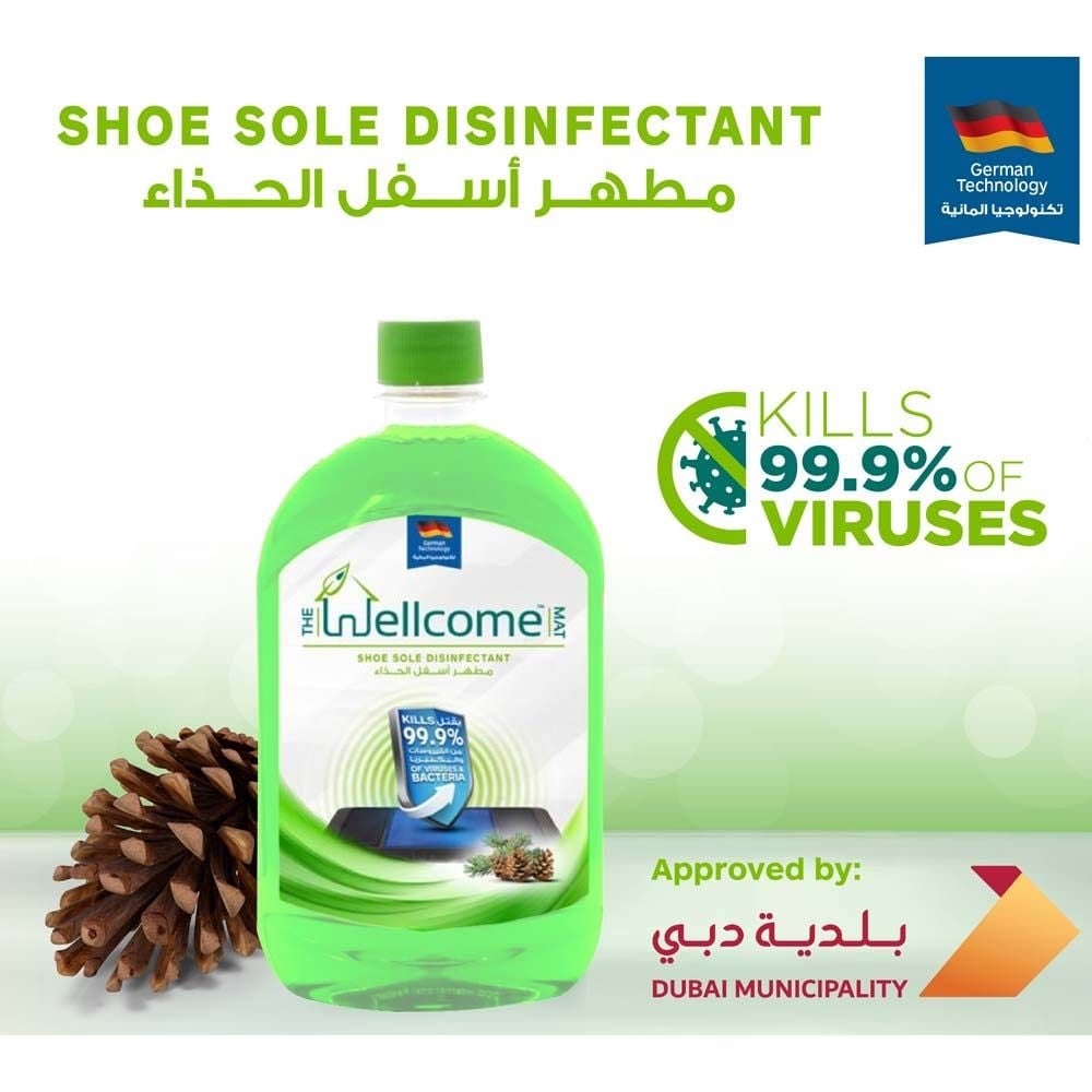 Shoe clearance sole disinfectant