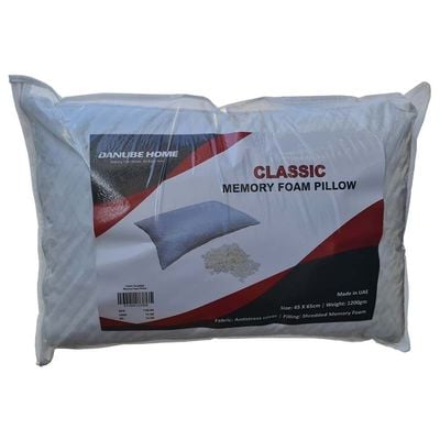 Classic Shredded Memory Foam Pillow 40X60X13CM