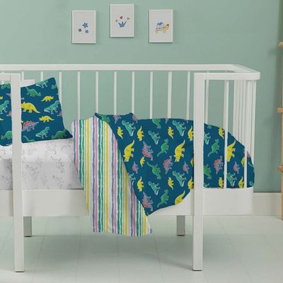 Navy blue cot bedding online