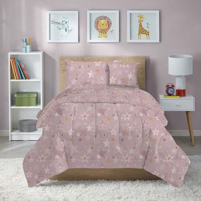 Fairy Tale Teens Comforter 5pc set Purple