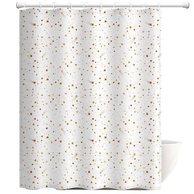 Stars Shower Curtain 1pc 180x180 Cm SDC 2404 Multi Color