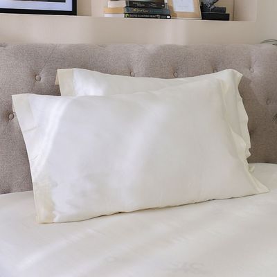 Solace 3-Piece 300 TC Queen Fitted Sheet Set-150x200+30 cm-Off White