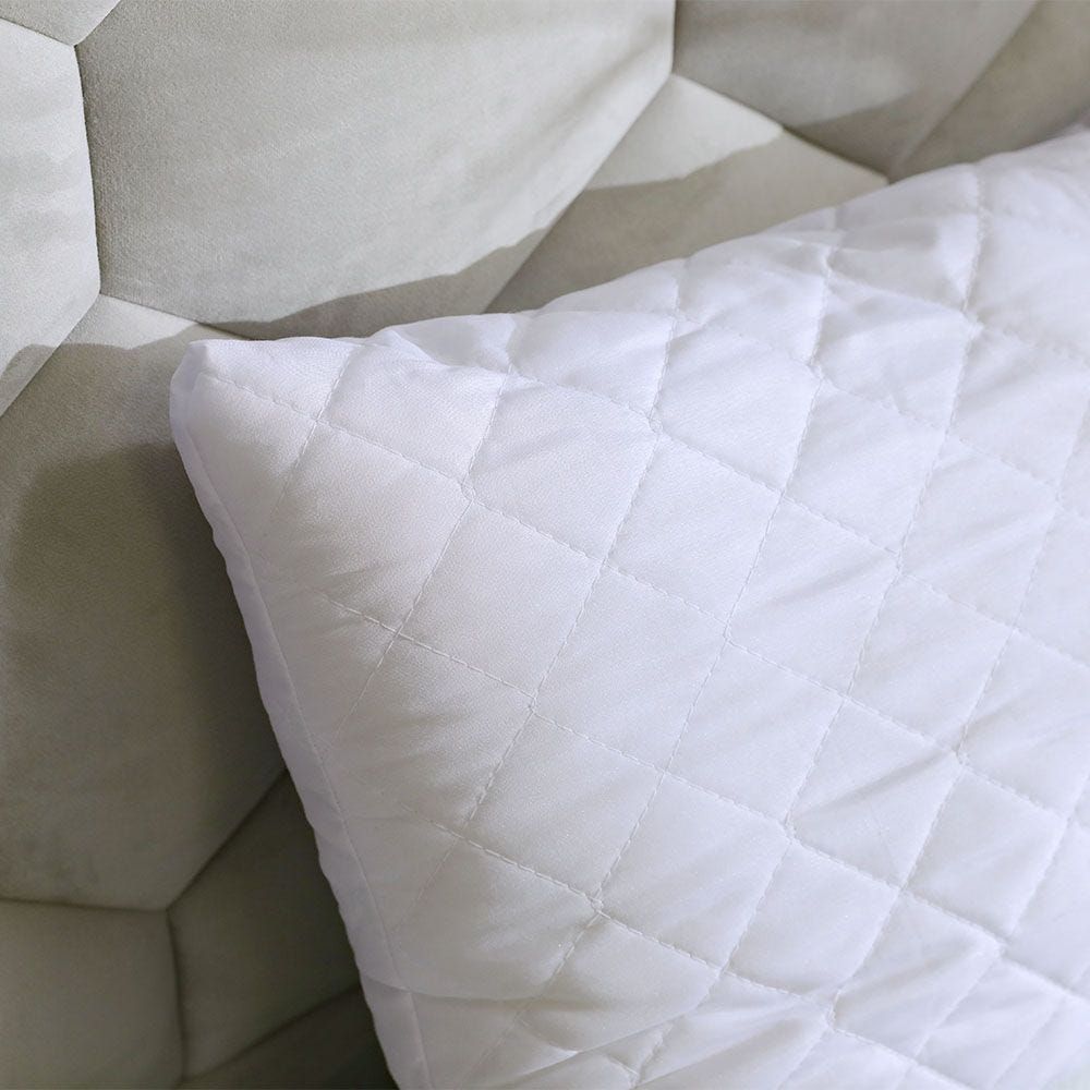 Quilted cheap bed pillows