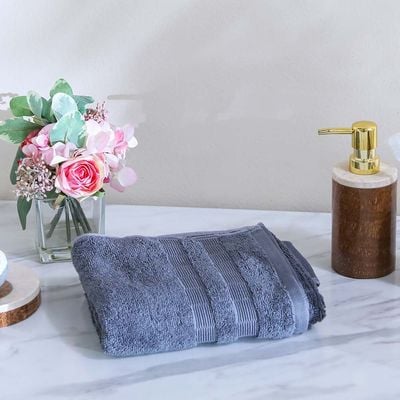 Ideal High Bulk Hand Towel 50X90 Cm - Charcoal Grey