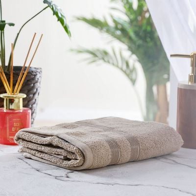 Ideal High Bulk Hand Towel 50x90 Cm Beige