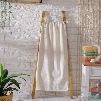 Ideal High Bulk Bath Sheet 90x150 Cm Off white